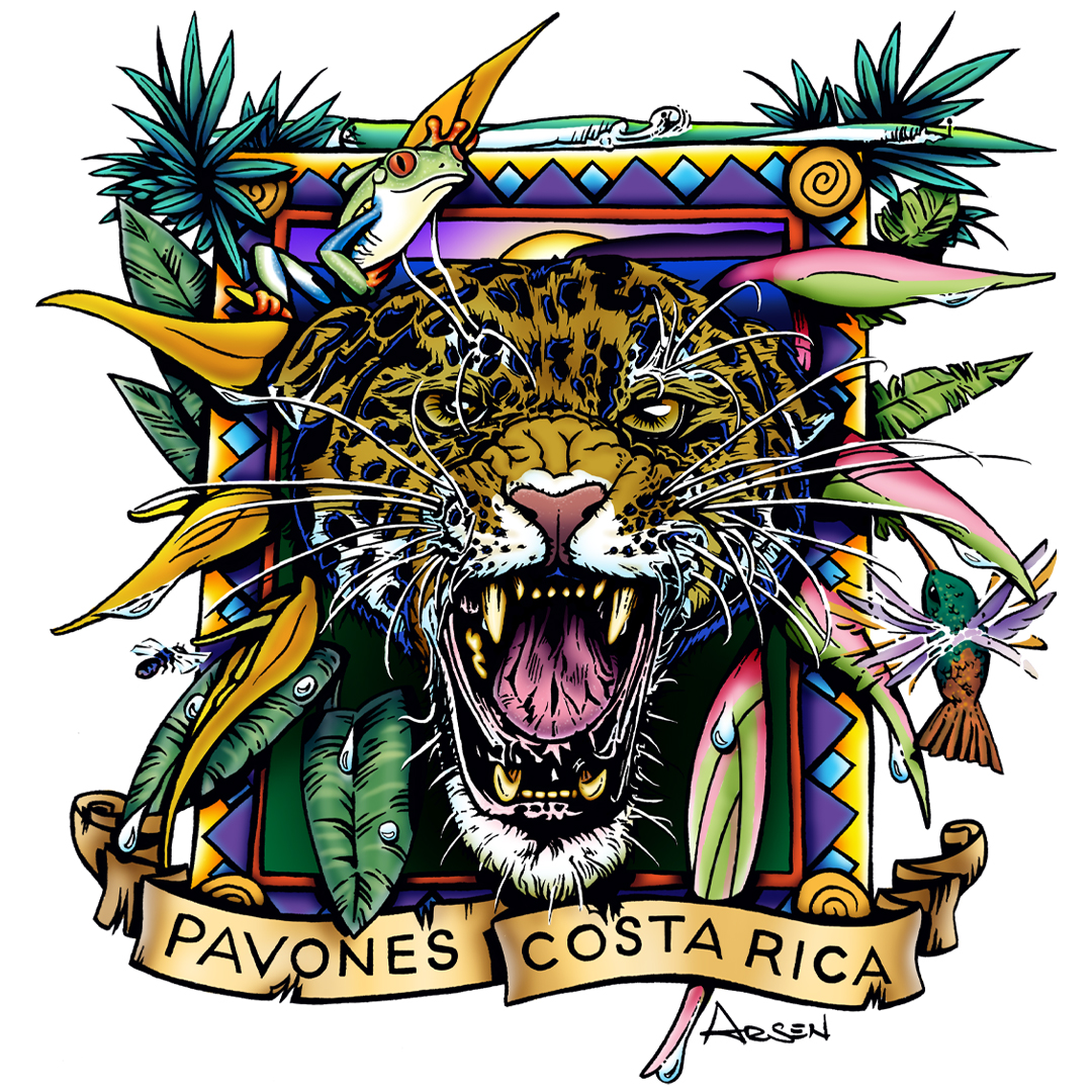 Arsen Art Studio - Pavones, Costa Rica Jaguar