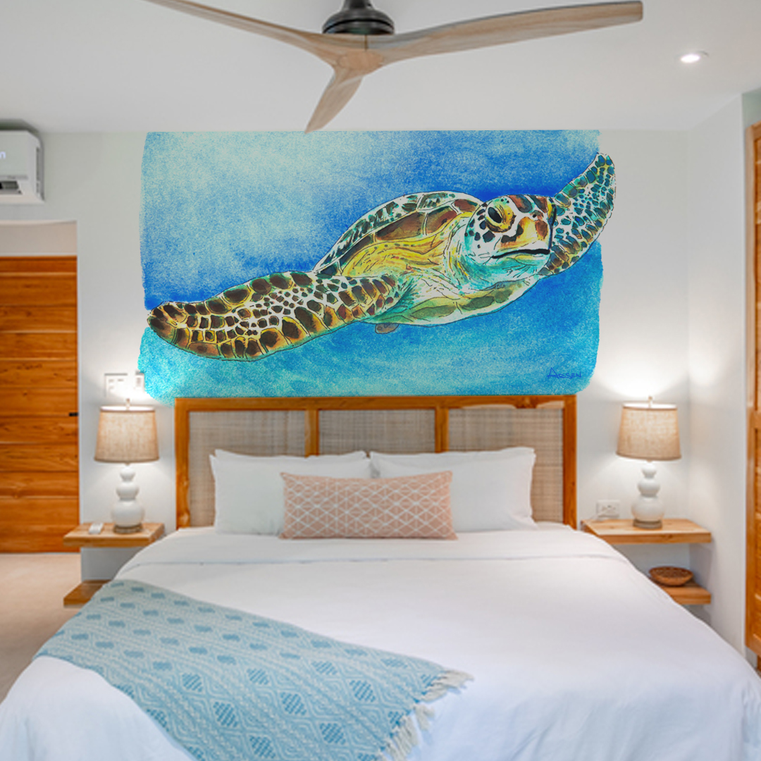 Arsen Art Studio - Sea Turtle Mural